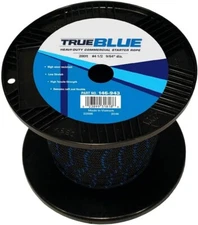 New True Blue 200' Starter Rope For #4 1/2 Solid Braid 146-943