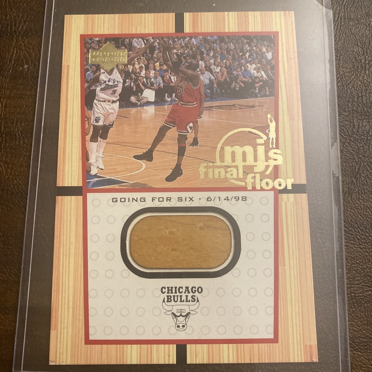 NBA マイケル・ジョーダン 1998 ラストショット  Upper Deck NBA ブルズ マイケル・ジョーダン 1998年 NBAファイナル ラスト