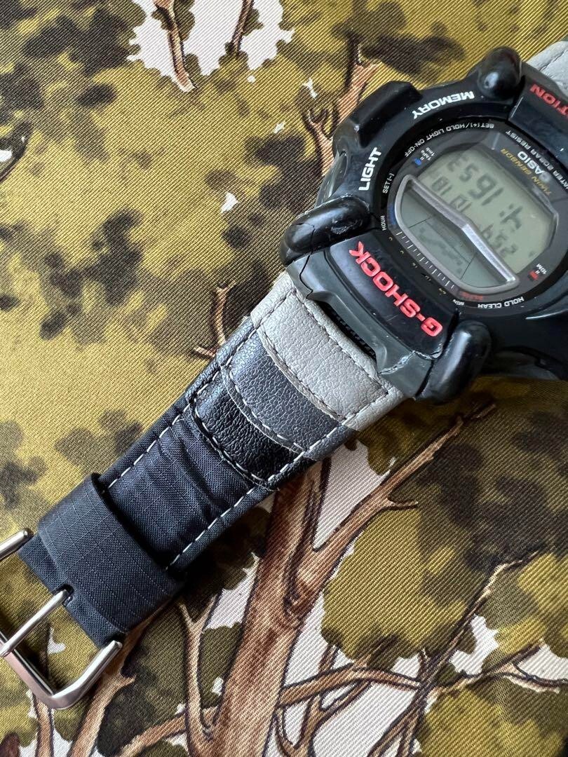 G-SHOCK RISEMAN ライズマン DW-9100 Casio G-Shock DW-9100 Riseman Red/Black/Gray Vintage for