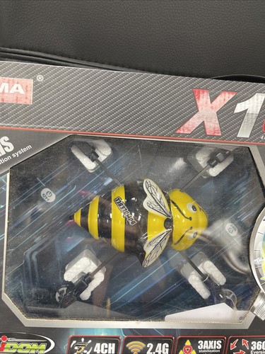 SYMA X1 2.4G 4 Ch Remote Control Bee Copter 360 degree unlimited Eversion - Picture 3 of 10