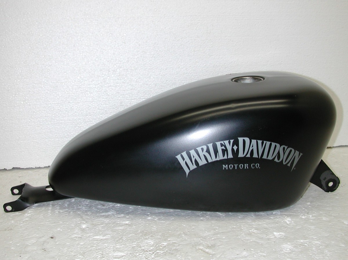 GMEハーレーダビッドソン メタルタンク 黒 2007+UP Harley-Davidson Sportster XL1200 3.3 Gallon EFI Fuel Gas