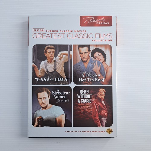 TCM Romantic Dramas DVD 2 Disc Greatest Classic Films Collection X 4 R1 LLM1TZ - Picture 2 of 7