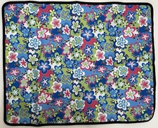 Waterproof Flowers Baby Diaper Changing Mat for Newborn 21 x 24"