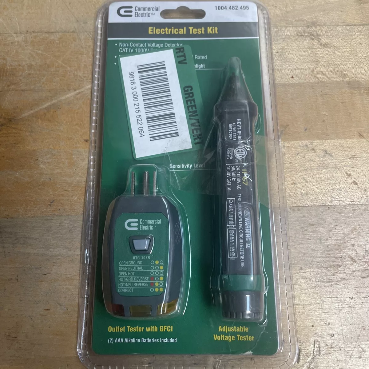 Commercial electric clearance circuit tester