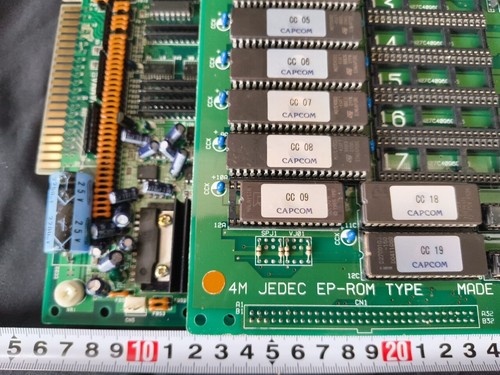 CAPTAIN COMMANDO CAPCOM CPS JAMMA system Arcade Board, Working Japan -h0418- - Picture 2 of 14