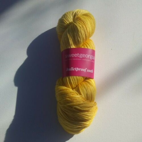 Sweet Georgia 'Bulletproof Sock' (50%Merino,15%Silk,15%Mohair,20%Nylon)437y,100g