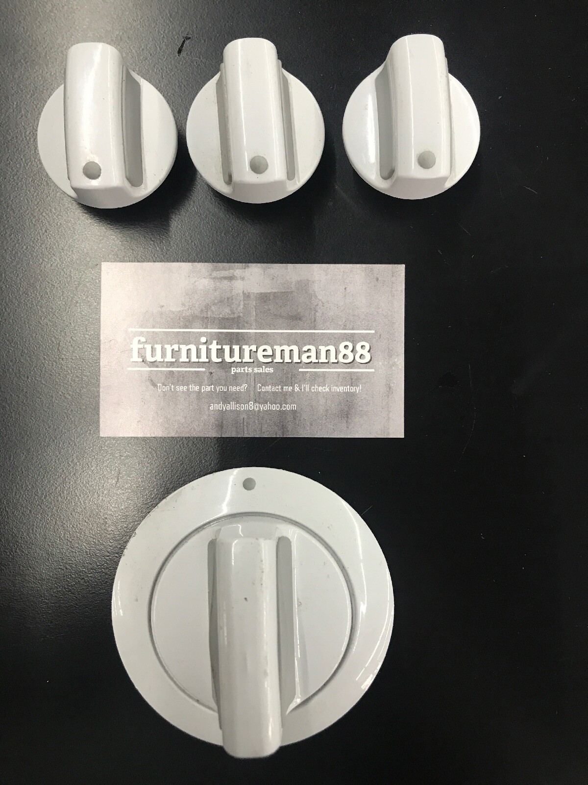 W10317457 W10317458 Crosley Washer Knobs (Set Of 4) Gray eBay