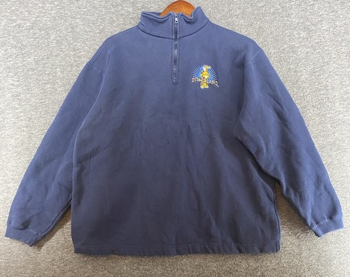 Disneyland Resort Tigger Sweatshirt Navy Blue Men’s Size Large Disney - Imagen 1 de 13