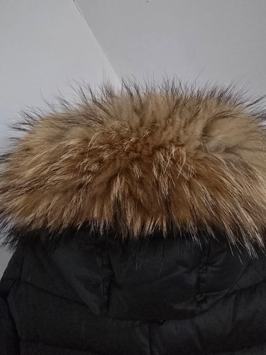 ROCKANDBLUE Daunenjacke, Gr. 36, schwarz, Kapuze, Fellkragen, Top! - Bild 4 von 11