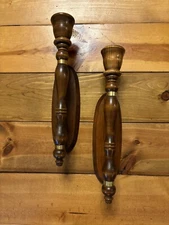 Mid Century Candle Plaques