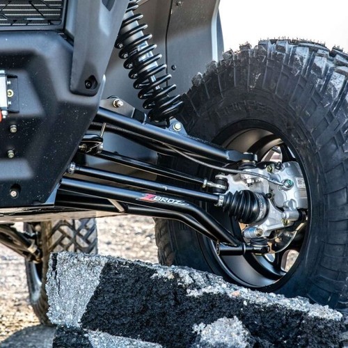 ZBroz +2 Forward Front A-Arms Kit Black Can-Am Defender HD8 HD10 HD 8 10 / MAX - Picture 2 of 3