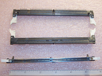 QTY (10) 168 POSITION R/A 8-BYTE DIMM 5 SOCKETS 1.27mm 71758-0059 MOLEX