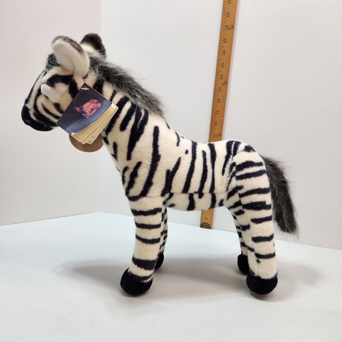 Aurora Zebra Plush 16