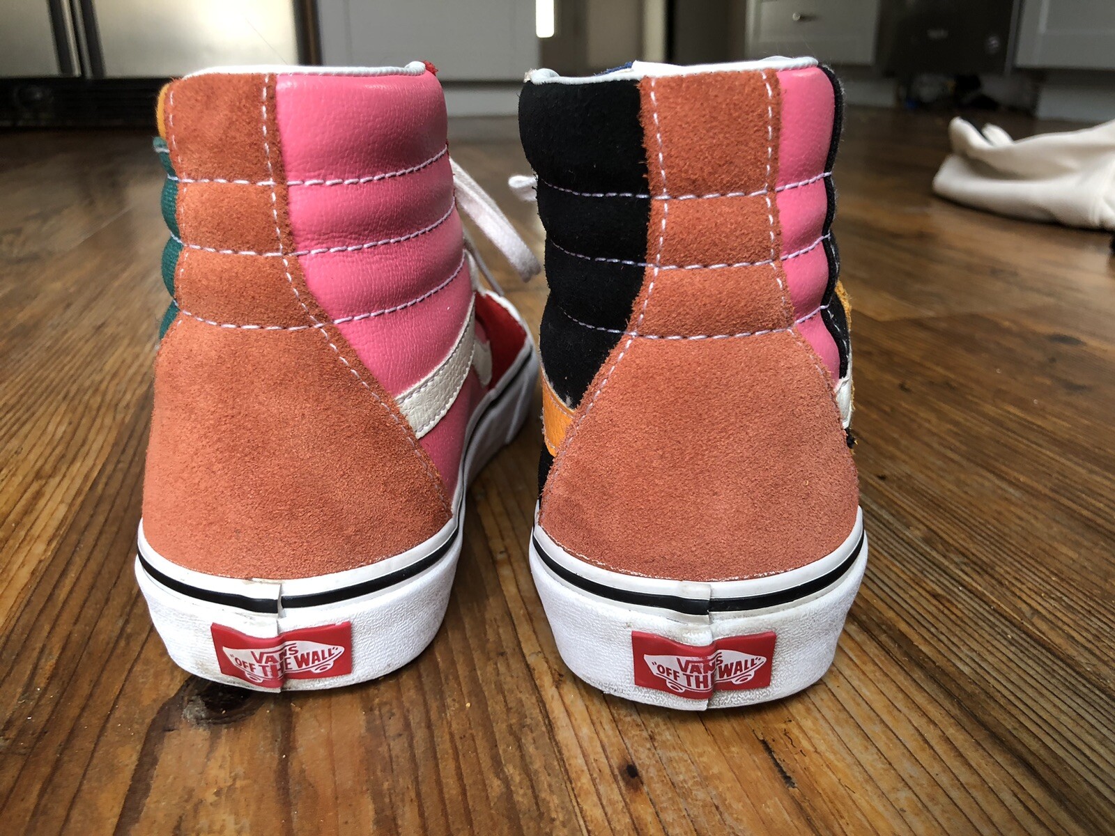 VANS Patchwork Skating High Sneakers US women 8 3… - image 5