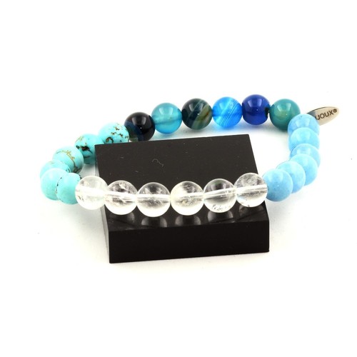 Bracelet pierres semi-précieuses : LAPIS LAZULI