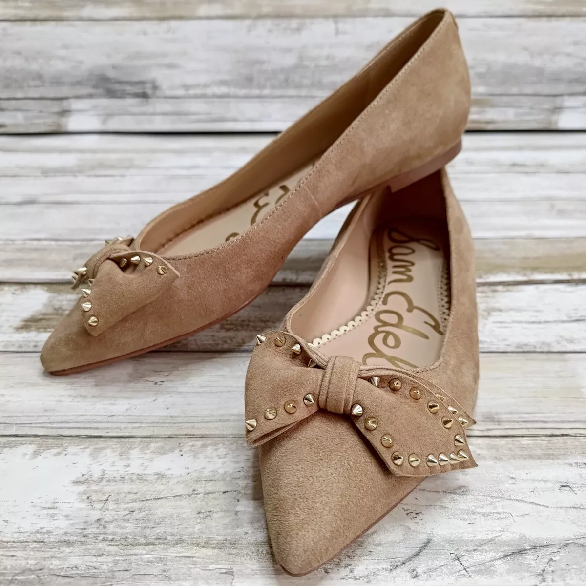 Sam edelman clearance tan flats