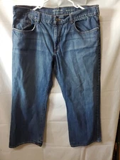 Sonoma Men's Bootcut Life + Style Boot Cut 5 Pocket Denim Blue Jeans 40W30L*