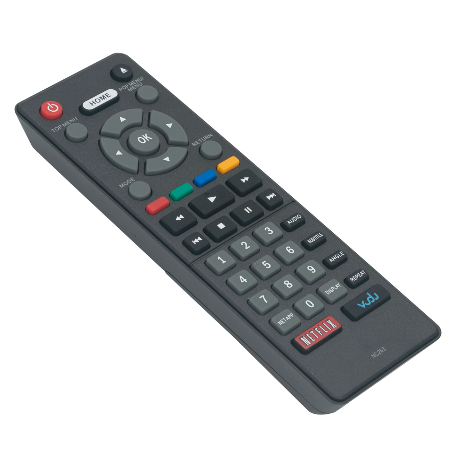 NC263UH Remote Control for Funai Blu-ray Disc Player NB620FX4F NB500FX4 RNB620FX