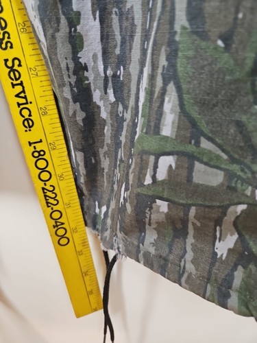 VINTAGE Camo Pants Mens 42x32 Cargo Realtree Hunting 90s USA lightweight ripstop - Picture 8 of 11