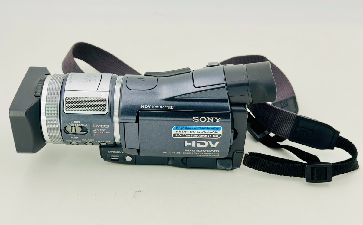 動作確認済みSONY Handycam HDR-HC1 NTSC HDV1080 Sony HDR-HC1 HDV 1080i/MiniDV Camcorder HD 27242681330| eBay