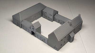 12 mm Maßstab Tischplatte Wargaming Gebäude - Papelotte Farm von Waterloo