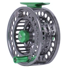 Fly Fishing Reel Large Arbor CNC-machined Aluminum Alloy Body Fly Reel 5/6 7/8wt