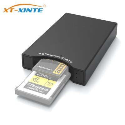 2in1 CFexpress Type B /SD Card Reader USB3.2 Gen2 10Gbps TypeC Memory Adapter