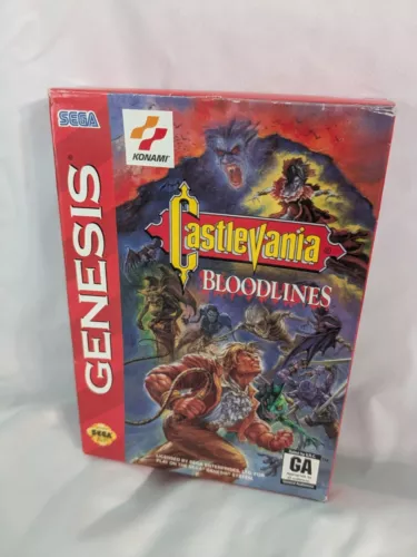 Castlevania: Bloodlines (Sega Genesis, 1994) CIB