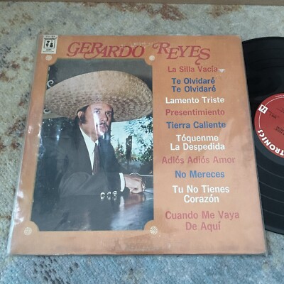 Gerardo Reyes La Silla Vacia LP Vinyl Mariachi Tex Mex 1st Pressing LP