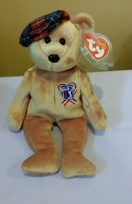 tour teddy beanie baby