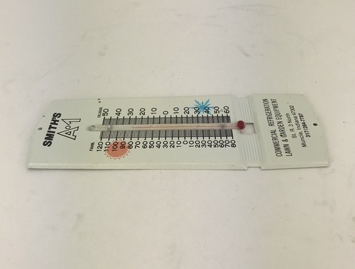 Vintage Metal Advertising Thermometer - Smith’s A1 - Commercial Refrigeration - Picture 4 of 10