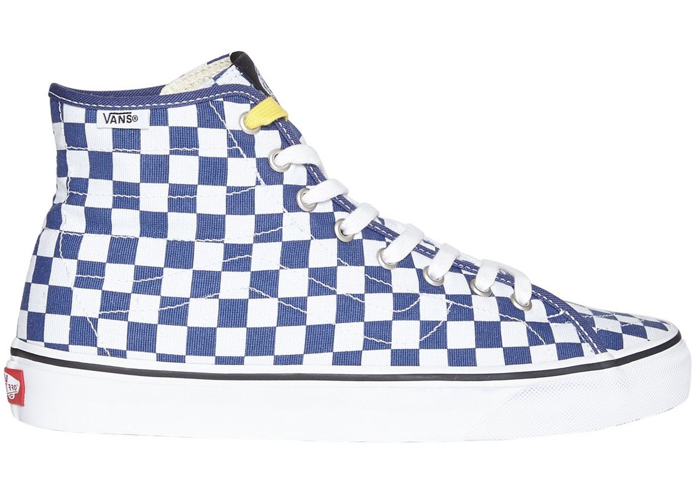 vans sk8 hi decon checkered