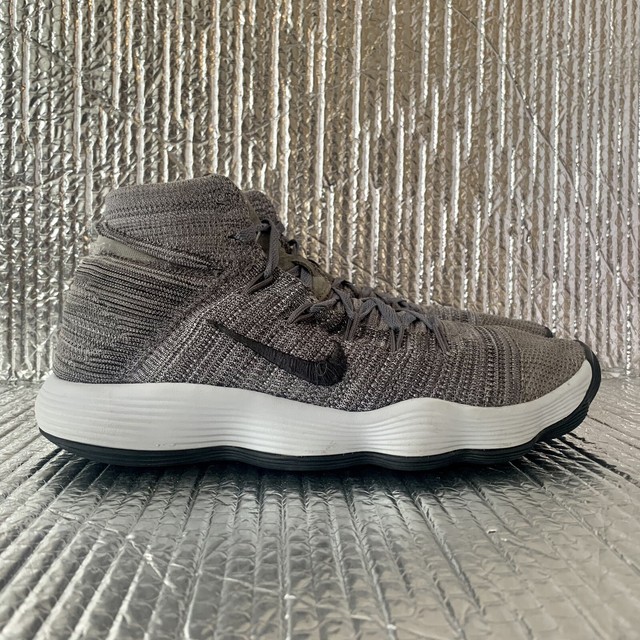 react hyperdunk 2017 flyknit triple white