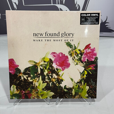 NEW FOUND GLORY - Make The Most Of It /500 1st Press CLEAR Indie Store Exclusive