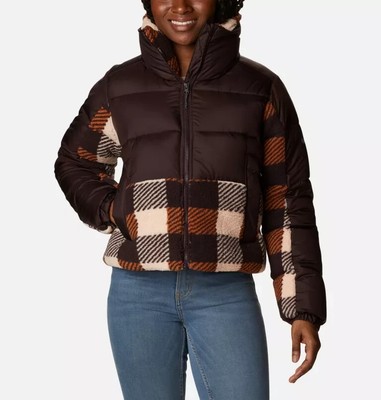 Columbia Leadbetter Point Sherpa Hybrid gefütterte Damenjacke