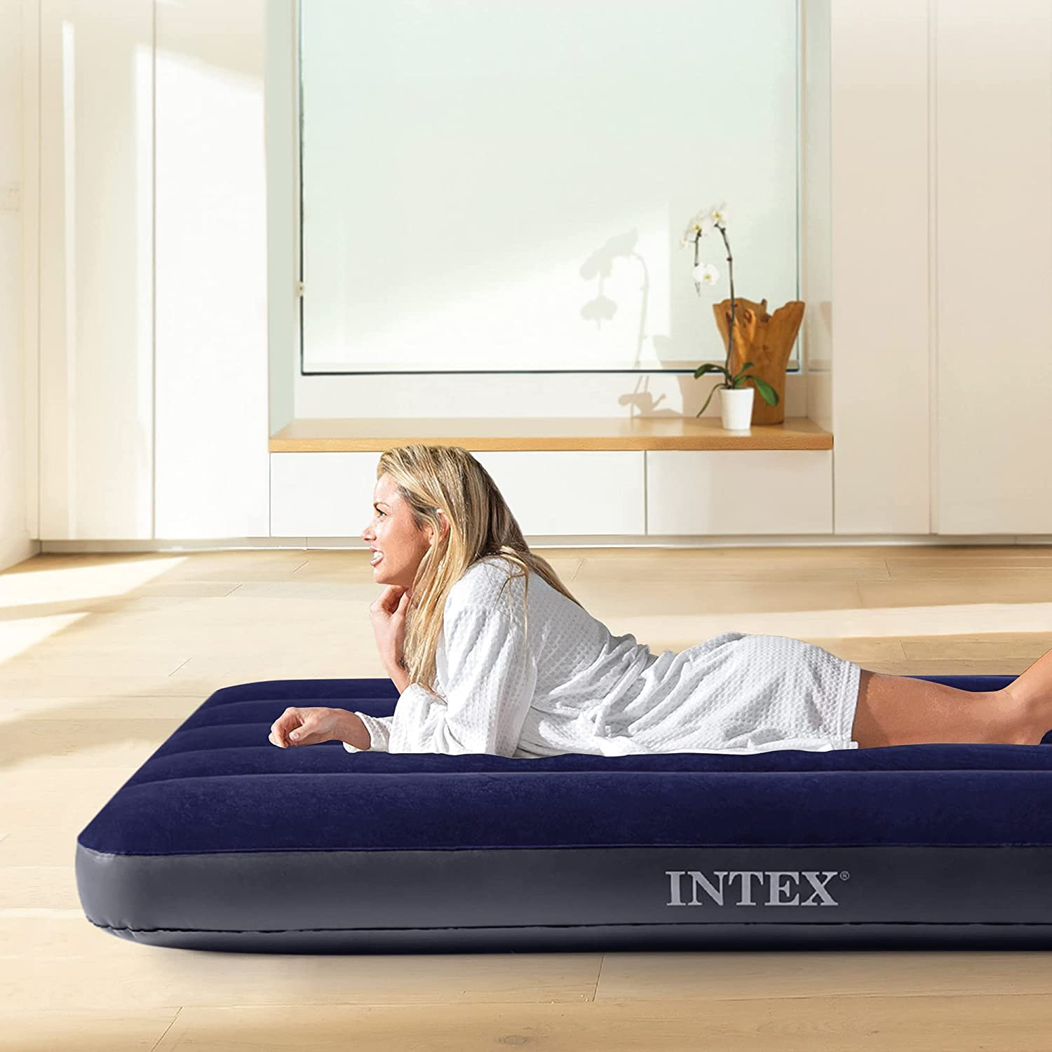 matelas gonflable intex classic – vue détaillée