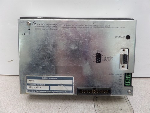 Panel de interfaz de operador Electro Industries Gauge Tech P60N 6" - Imagen 3 de 9