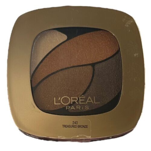 TWO L'Oreal Colour Riche Eyeshadow 240 Treasured Bronze Contour Define Highlight - Picture 2 of 8