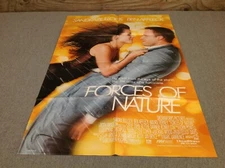 1998 Forces Of Nature Original Movie House Full Sheet Poster
