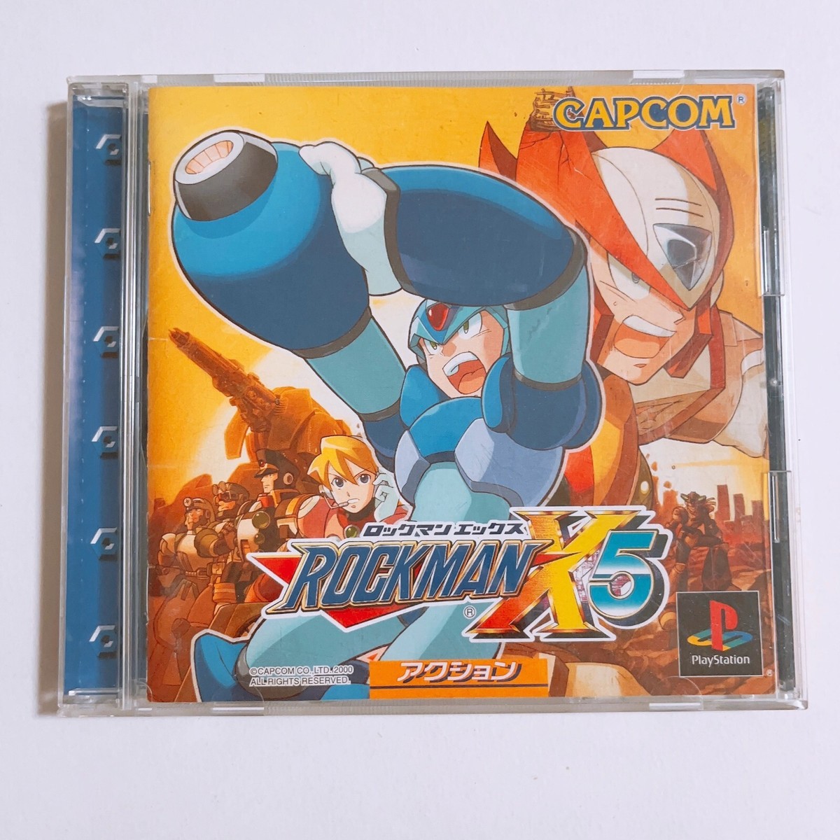 Rockman X5 Megaman Playstation PS 1 Japan Game | eBay