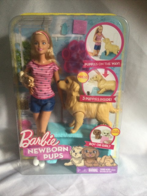 barbie newborn pups replacement