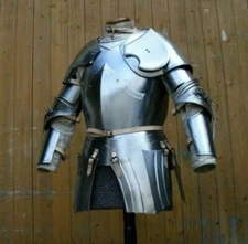 Medieval half Armor Gothic Breastplate Battle Warrior Suit of Armor Steel