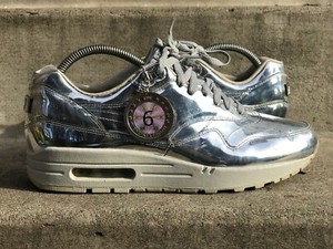 2013 Nike Air Max 1 Liquid Silver sz 10 