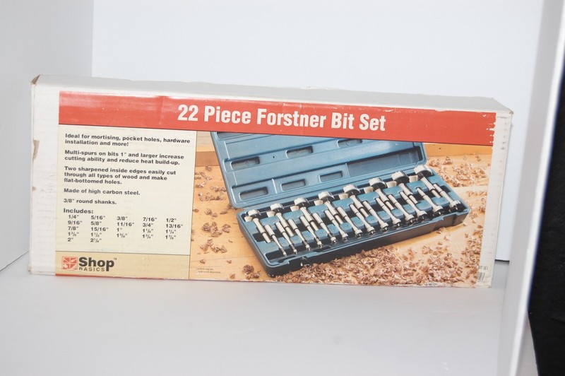 Rockler 22 Piece Forstner Bit Set NEW