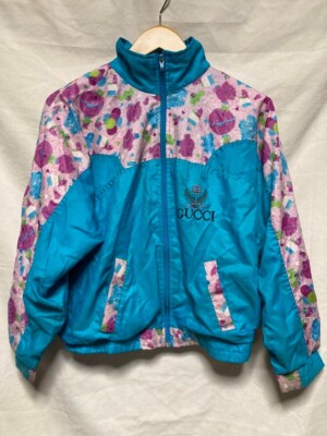 GUCCI Ladies Nylon Jacket Old F/S Vintage from Used Rare Japan