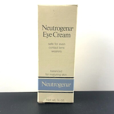 Vintage LANCOME Eye Cream 3/4 oz Discontinued Open Box READ Balanced Mature Skin