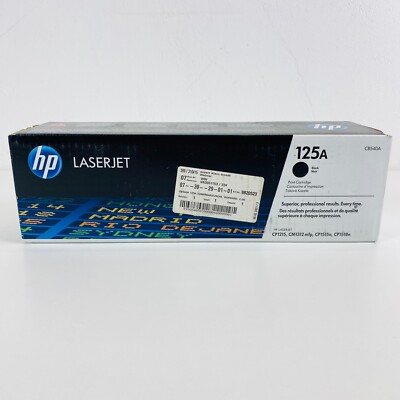 Original HP 125A Toner Schwarz Black CB540A HP Laserjet Drucker NEU OVP
