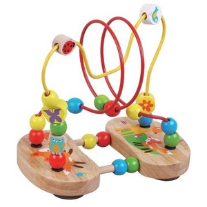 wooden toy maze