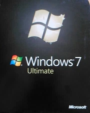 Windows 7 Ultimate Edition 64 bit Full Version w/ Product Key Dell & Others