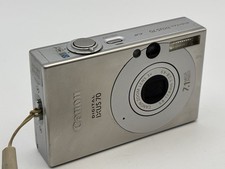 Canon IXUS 70 Digital Compact Camera 7.1MP, Silver - Read Description